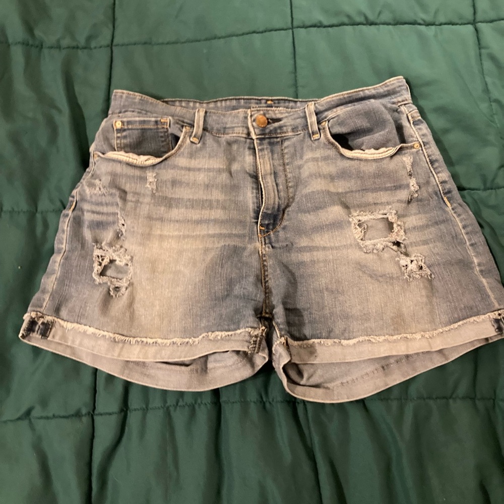 womens Levi’s Strauss denim hight waisted shorts